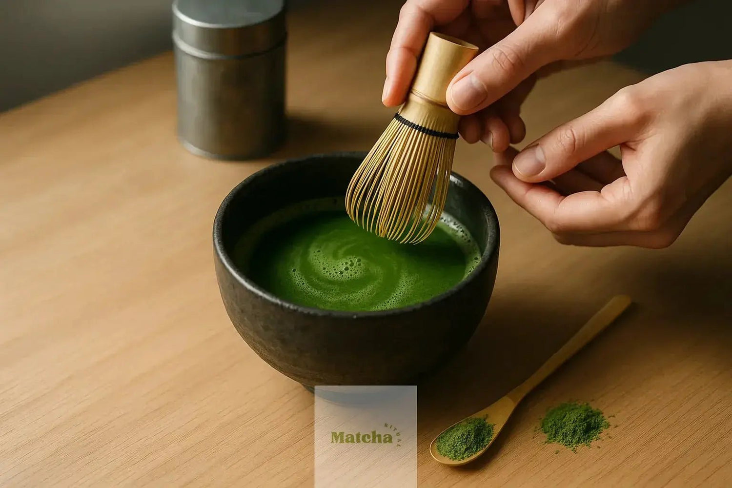 Préparation traditionel du matcha