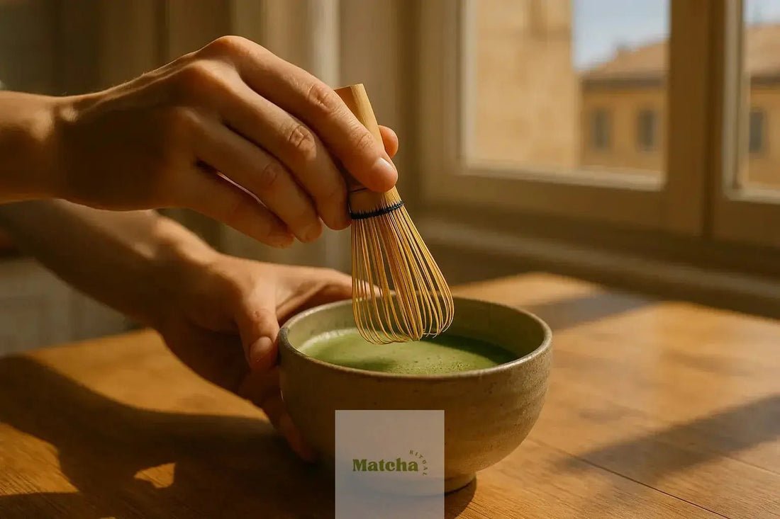Cérémonie du thé matcha